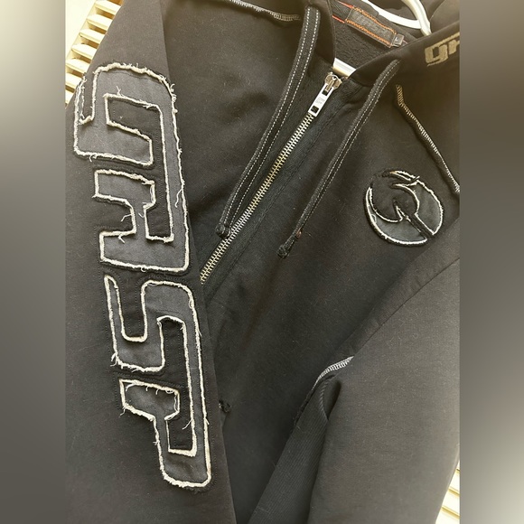 Vintage GASP Hoodie Heavy detail Size L - Picture 4 of 6